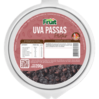 Uva Passas Preta 200g